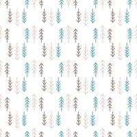 INDIANS FOLK American Native Culture Ethnic Seamless Pattern vector