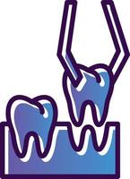 Teeth Extraction Vector Icon Design