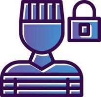 Prisoner Vector Icon Design