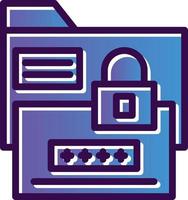 Password Vector Icon Design