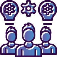 Team Work Vector Icon Design