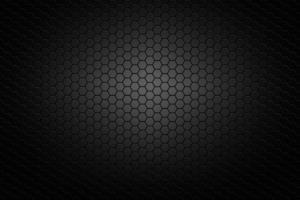 dark black doff metal hexagon pattern abstract geometric shape background wallpaper design vector