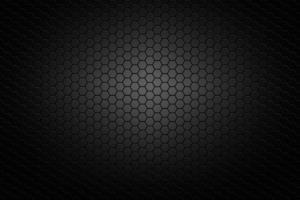 dark black doff metal hexagon pattern abstract geometric shape background wallpaper design vector