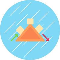 Potential Energy Vector Icon Design