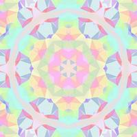 Abstract kaleidoscope background. Beautiful kaleidoscope seamless pattern. Multicolor mosaic texture. Seamless kaleidoscope texture. Unique kaleidoscope design vector