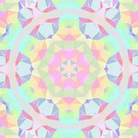 Abstract kaleidoscope background. Beautiful kaleidoscope seamless pattern. Multicolor mosaic texture. Seamless kaleidoscope texture. Unique kaleidoscope design vector