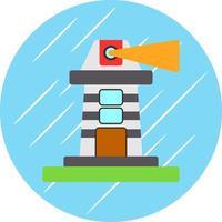 Lighthouse Vector Icon Design