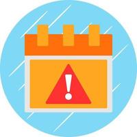 diseño de icono de vector de alerta