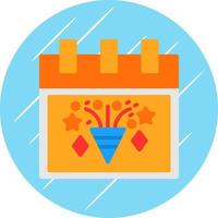 diseño de icono de vector de celebración