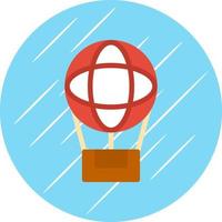 Air Balloon Vector Icon Design