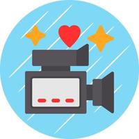 diseño de icono de vector de cámara de video