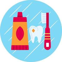 Dental Hygiene Vector Icon Design