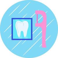 Dental Floss Vector Icon Design