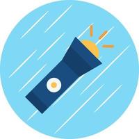 Flashlight Vector Icon Design