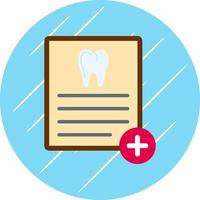 Medical Report Vector Icon Design