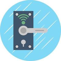 Smart Lock Vector Icon Design