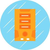 Tower Computer Vector Icon Design