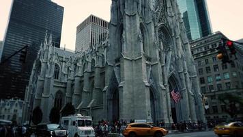 Nouveau york ville st patrick cathédrale video