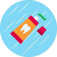 diseño de icono de vector de pasta de dientes