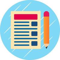 Task List Vector Icon Design