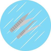 Tweezers Vector Icon Design