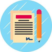 Contract Vector Icon Design