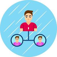 Delegate Vector Icon Design
