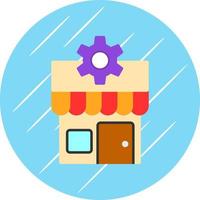 Market Vector Icon Design