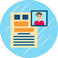 CV Vector Icon Design