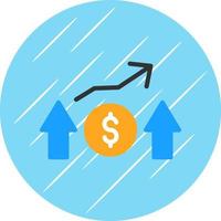 Financial Profit Vector Icon Design