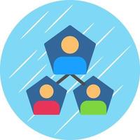 Segmentation Vector Icon Design