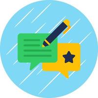 Feedback Vector Icon Design