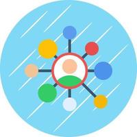 Marketing Network Vector Icon Design