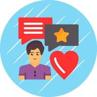 Feedback Vector Icon Design