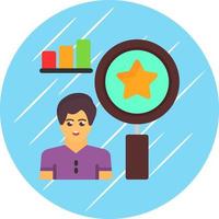 Qualitative Research Vector Icon Design