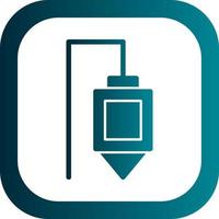Plumb Bob Vector Icon Design