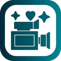 Video Camera Vector Icon Design