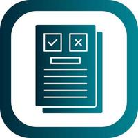 Rules Vector Icon Design