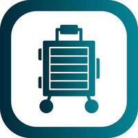 Luggage Vector Icon Design