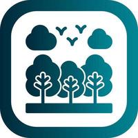 Forest Vector Icon Design