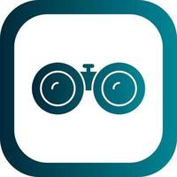 Binocular Vector Icon Design