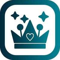 Crown Vector Icon Design