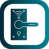 Smart Lock Vector Icon Design