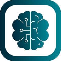 Brain Vector Icon Design