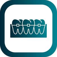 Braces Vector Icon Design