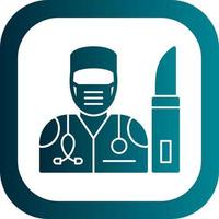 Surgeon Vector Icon Design