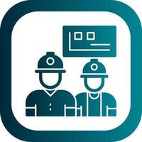 Contractor Vector Icon Design