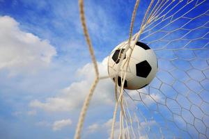 Creative Image of Soccer Ball Concept, Sports background photo