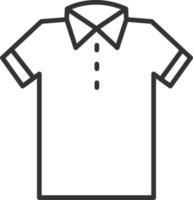 icono de vector de camiseta