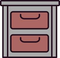 Drawers Vector Icon